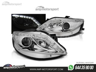 FAROS DELANTEROS LUZ DIURNA LED PARA SEAT IBIZA 6J