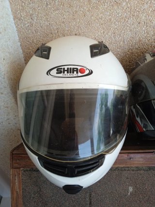 Casco de moto integral talla xs