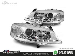 FAROS DELANTEROS LUZ DIURNA LED PARA OPEL ASTRA G