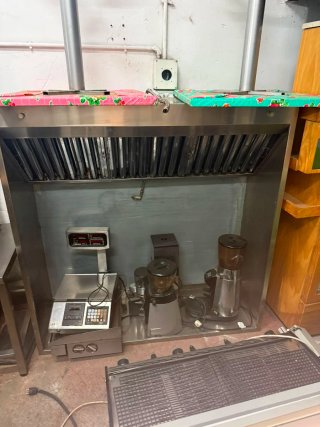 Campana extractora industrial acero inoxidable