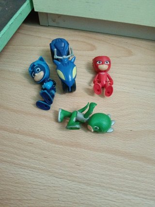 Figuras PJ Masks con moto