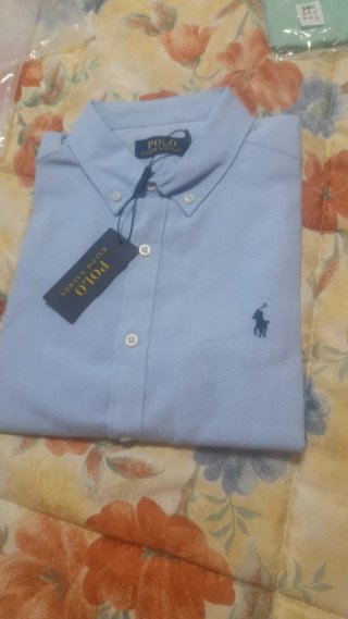 Camisa Polo Ralph Lauren Blanca