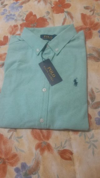 Camisa Polo Ralph Lauren Blanca