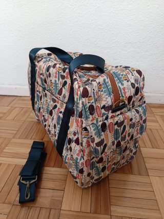 Bolso fin de semana Misakoy estampado