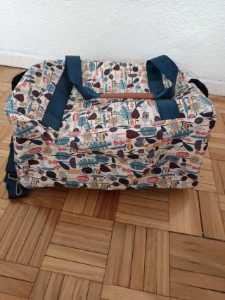 Bolso fin de semana Misakoy estampado
