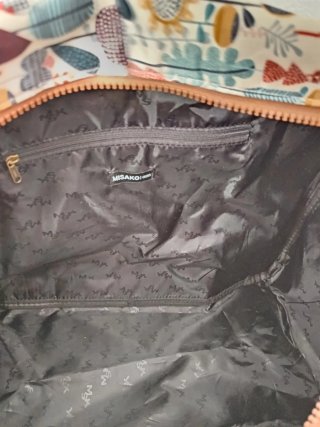 Bolso fin de semana Misakoy estampado