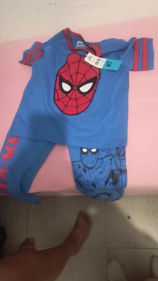Conjunto Pijama Marvel Spiderman Niño Talla 4