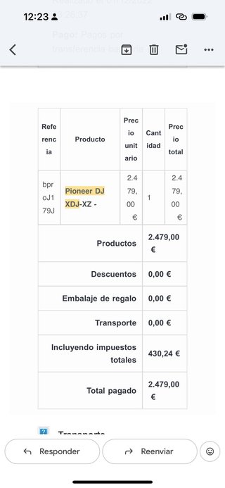 Título: Pioneer DJ XDJ-XZ Muy poco uso/factura org