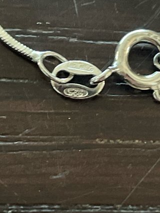 Collana con nome Cristina in argento