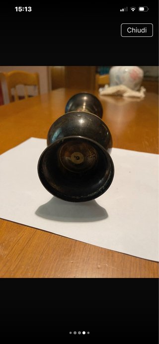 Vaso inciso vintage cm 26