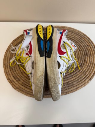 Nike Blazer Low Off-White en rojo