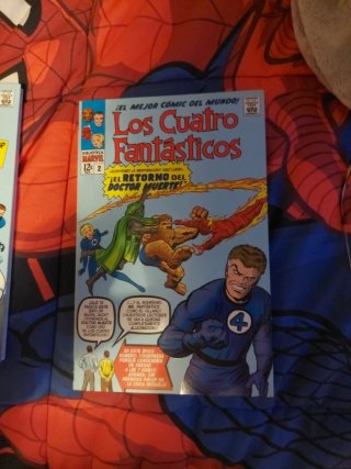 Biblioteca marvel los 4 fantásticos 1 y 2