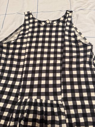 Vestido Sfera Negro/Blanco Talla S