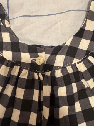 Vestido Sfera Negro/Blanco Talla S