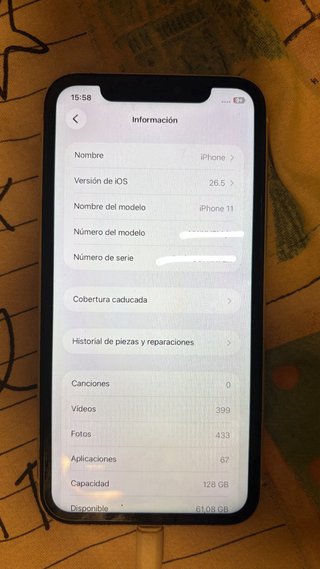 iPhone 11 Blanco