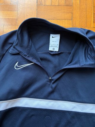 Sudadera Nike Media Cremallera Azul