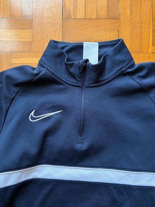 Sudadera Nike Media Cremallera Azul