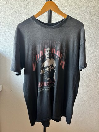Camiseta Willy Chavarria Negra Talla M