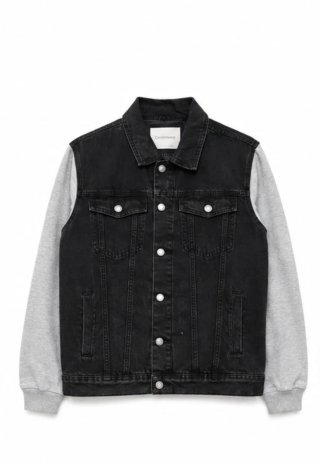 Chaqueta Denimwear Bicolor Negra/Gris