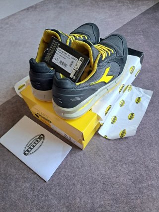 Scarpe Diadora Utility 45 Nero Giallo