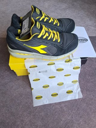 Scarpe Diadora Utility 45 Nero Giallo