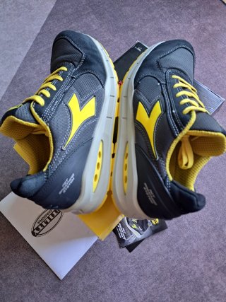 Scarpe Diadora Utility 45 Nero Giallo