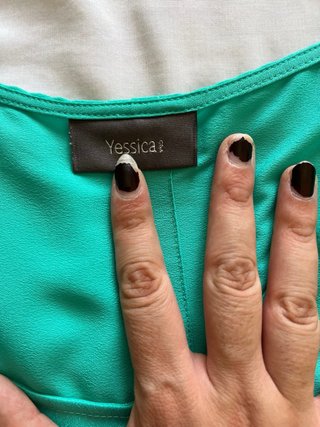 Blusa verde agua Talla L