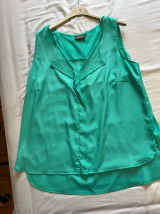 Blusa verde agua Talla L