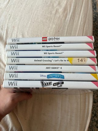 7 Videojuegos Nintendo Wii