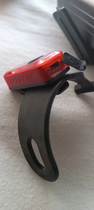Luces traseras y adelante recargables bici patines