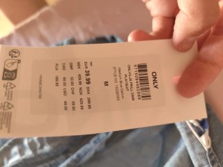 Peto vaquero ligero nuevo