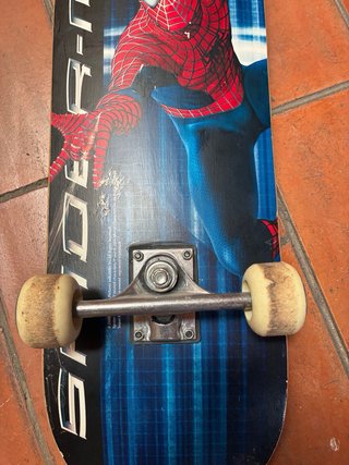 Skate Spider-Man listo para usar