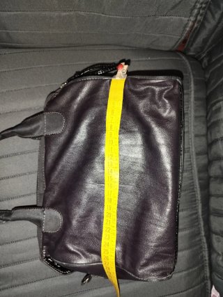 Borsa Fergi nera con tracolla