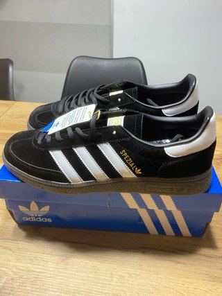 Black Adidas Spezial Shoes Streetwear Style