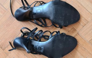 Sandalias LODI Piel Negras Talla 37
