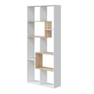 Estantería Kawa Blanco Artik / Roble Canadian