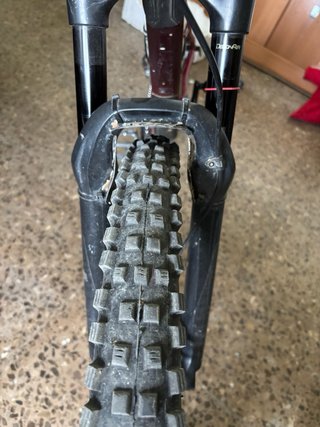 Bicicleta Enduro Roja Trek slash 8