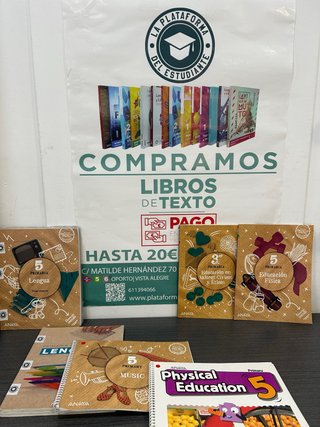 Libros de texto 5º de Primaria Anaya