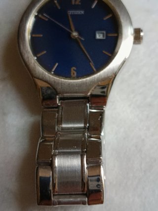 Orologio Citizen Uomo Blu Argento