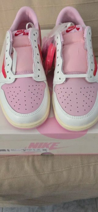 Jordan 1 Low Travis Scott Sail Tropical Pink