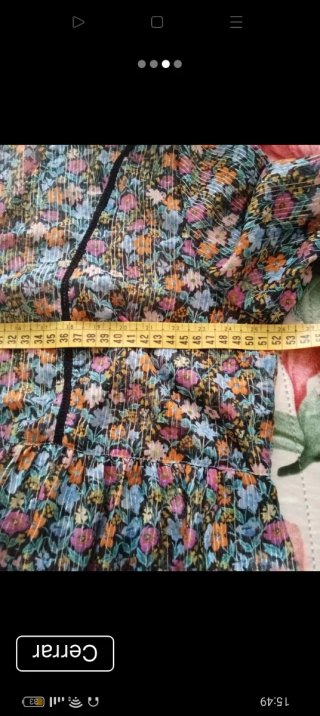 Blusa Sfera Basic Talla L Estampado Floral