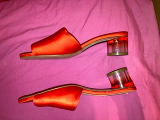 Stradivarius Mini Tacones Rojo Talla 36