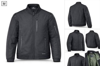 CHAQUETA T-M IXON SOHO NEGRO KAKI