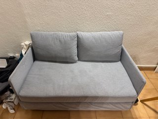 Sofá Cama IKEA Gris Claro