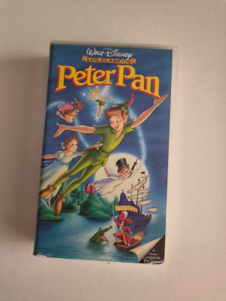 VHS Peter Pan Walt Disney Los Clásicos