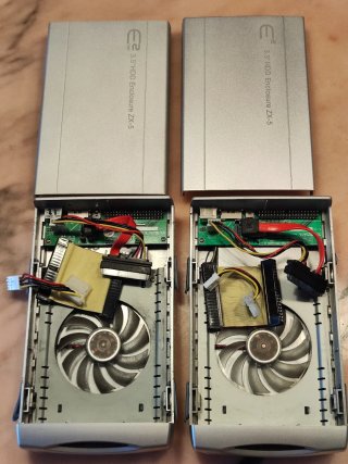 Carcasa Externa sluminio Disco Duro 3.5 ZX-5