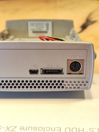 Carcasa Externa sluminio Disco Duro 3.5 ZX-5