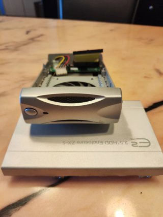 Carcasa Externa sluminio Disco Duro 3.5 ZX-5