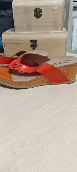 Chanclas Mujer Panamá Jack Naranja