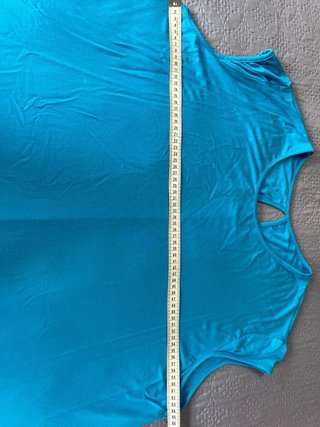 Camiseta sin mangas azul